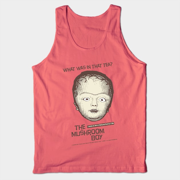 The Devil's Playground Show podcast The Mushroom Boy Tank Top by The Devil's Playground Show